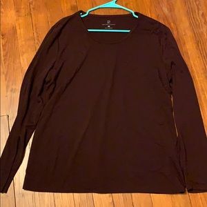 New York and company long sleeve shirt size XL